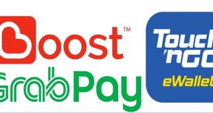 EPenjana RM50 Boleh Ditebus Melalui Touch n Go Grabpay dan Boost E Wallet