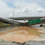 Berita Terkini !!! Gambar Jambatan Runtuh Selepas Tol Keluar Putrajaya
