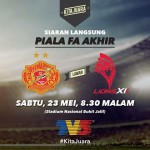 Live Streaming Final Piala FA 23 Mei 2015