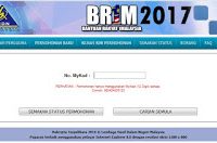 Cara Semakan Status BR1M 2017 Online