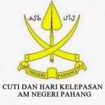 30 31 Julai 2019 Cuti Umum Negeri Pahang