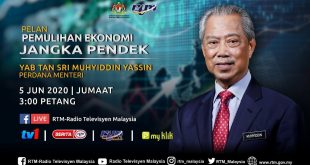 Live Streaming Perutusan Khas PM 5 Jun 2020